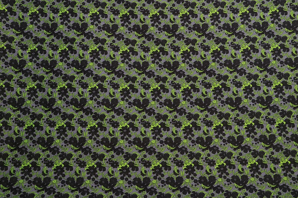 Gray, Green Cloque' 000800 Woven Fabric