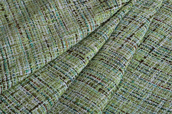 Tessuto Lanage 000802 Verde per Abbigliamento