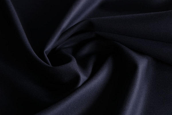 Blue Wool Flannel fabric for dressmaking