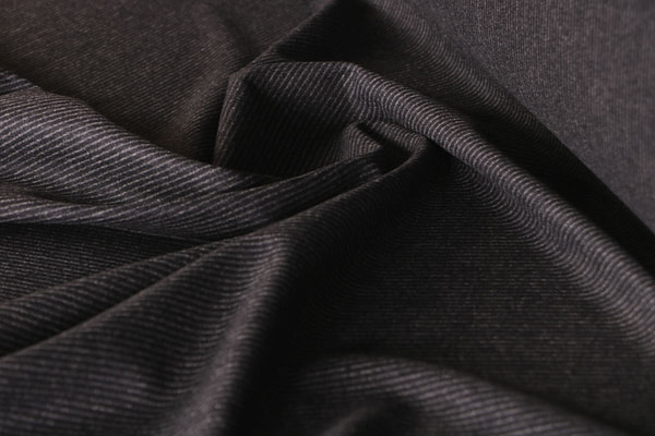 Gray Wool Flannel fabric for dressmaking