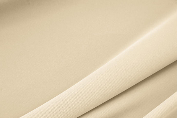 Almond Beige Polyester Lightweight Microfiber fabric for dressmaking
