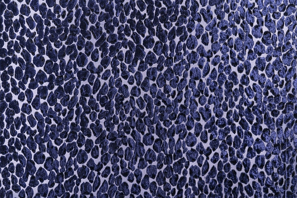 Tessuto Blu in Poliestere, Seta, Viscosa per abbigliamento