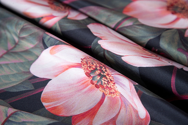 Tissu Couture Fleurs Imprimé ST000364