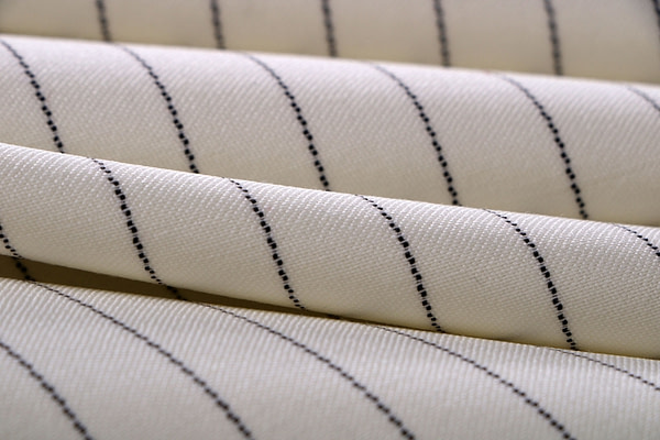 White Wool fabric for dressmaking