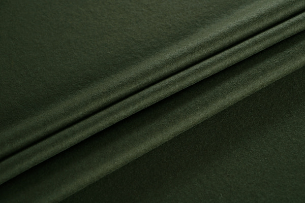 Tissu Vert en Laine pour vêtements