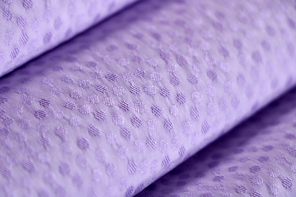 Purple Viscose fabric for dressmaking