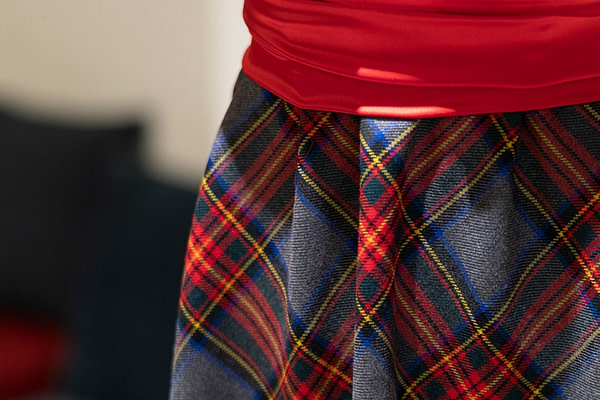 Tessuto scozzese per abbigliamento in pura lana | new tess