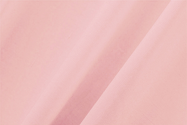Baby Pink Cotton, Silk Double Shantung Apparel Fabric