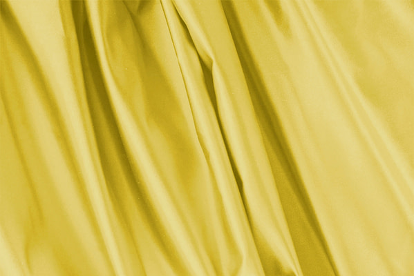 Tissu Couture Duchesse Jaune citron en Soie