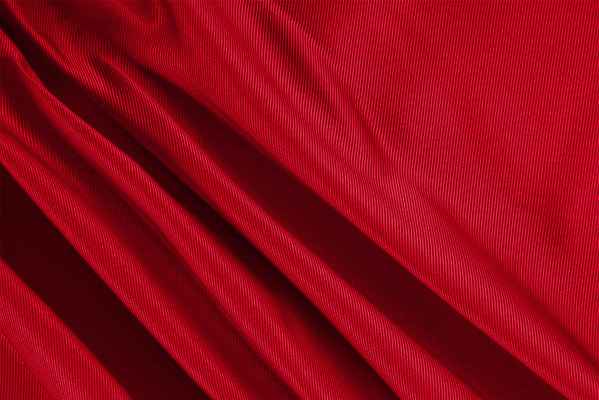 Fire Red Silk Dogaressa Apparel Fabric