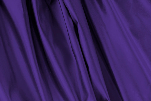 Blueberry Purple Silk Duchesse Apparel Fabric
