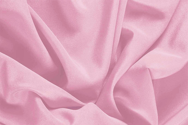 Baby Pink Silk Crêpe de Chine Apparel Fabric