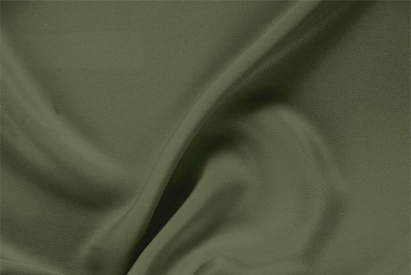 Tissu Couture Drap Vert forêt en Soie