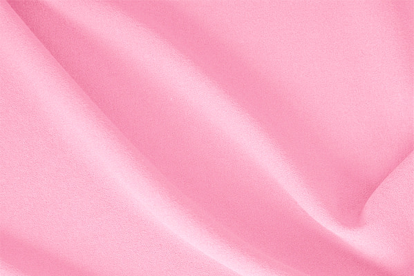 Candied Pink Wool Wool Crêpe Apparel Fabric