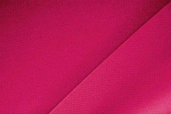 Bougainvillea fuchsia polyester crepe microfibre fabric for dressmakin