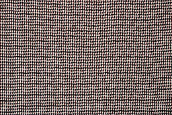 Beige, Red Tartan Wool-blend Coating Fabric - Pied Poule 000801