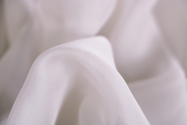 Dew silver chiffon fabric | new tess