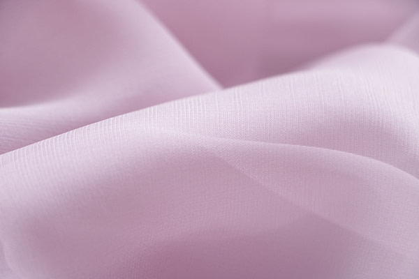 Fairy Pink Silk Chiffon Apparel Fabric