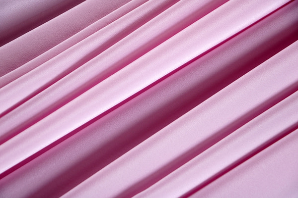 Candied Pink Silk, Stretch Crêpe de Chine Stretch Apparel Fabric