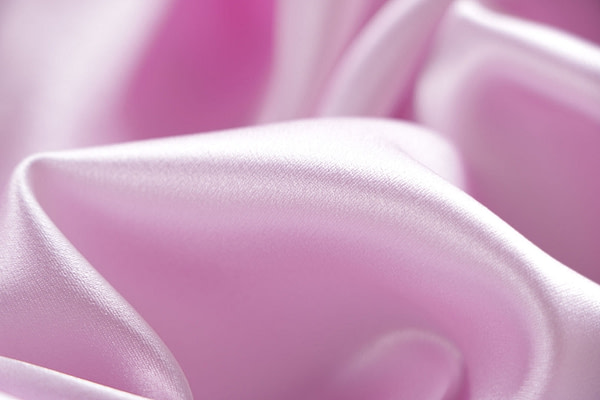 Fairy pink crêpe back satin silk fabric | new tess