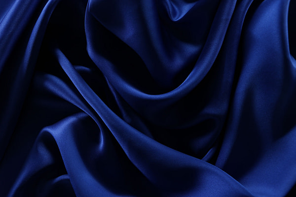Tessuto Crepe Satin Elettrico per Abbigliamento