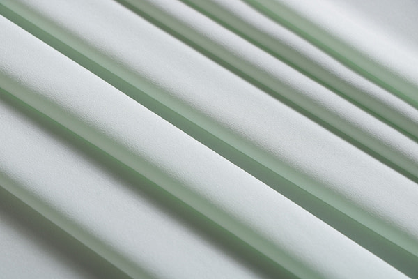 Sorbet Green Silk, Stretch Crêpe de Chine Stretch Apparel Fabric