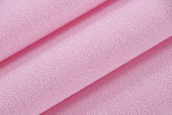 Tessuto Crepella Di Lana Confetto per Abbigliamento