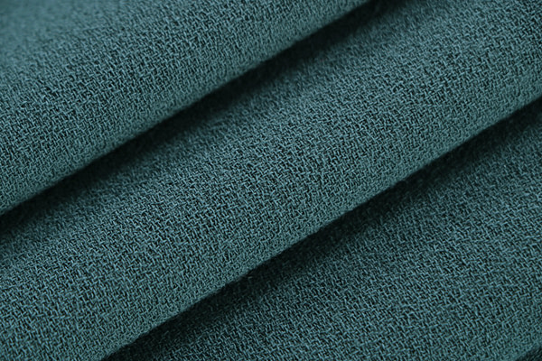Tissu Couture Crêpe de laine Vert ottanio en Laine