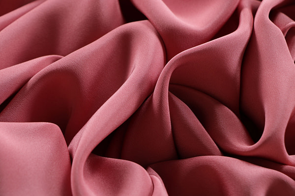 Phard pink cady fabric in pure silk | new tess