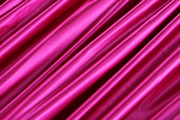 Bougainvillea fuchsia pure silk duchesse satin fabric | new tess
