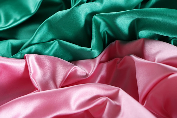 Baby Pink Silk Duchesse Apparel Fabric