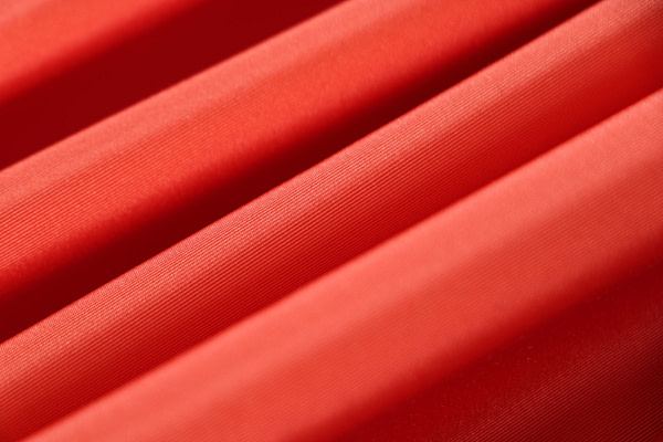 Mandarino Arancione Seta Faille Apparel Fabric
