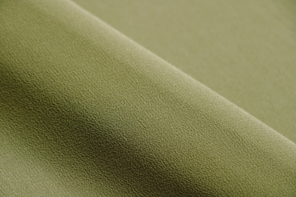Tissu Couture Georgette Vert olive en Soie
