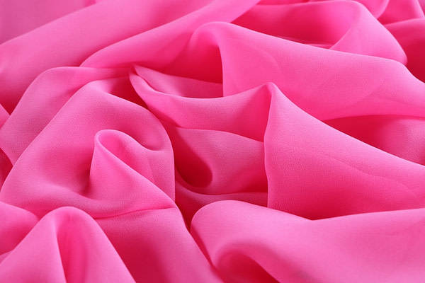 Petunia fuchsia georgette fabric | new tess