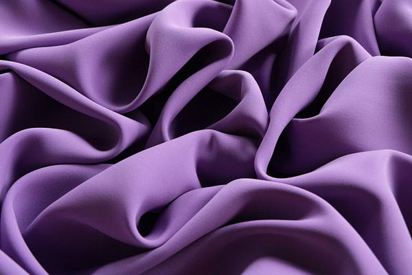 Lavender purple heavy polyester microfibre fabric | new tess