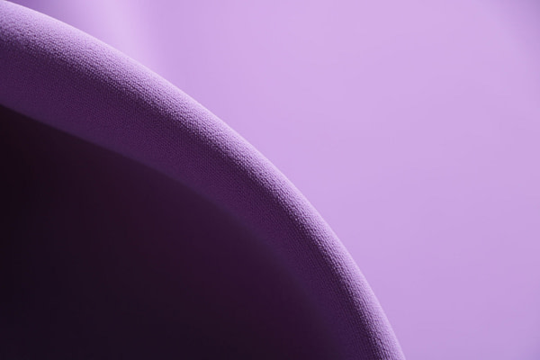 Lavender purple heavy polyester microfibre fabric | new tess