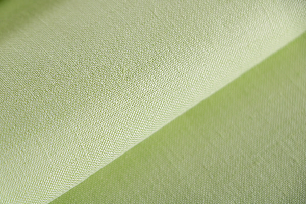 Apple green linen blend fabric | new tess