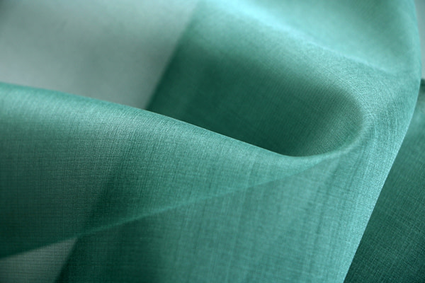 Oak green pure silk organza fabric | new tess