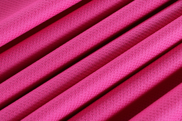 Tessuto piquet di cotone stretch fucsia - new tess