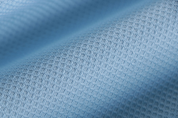 Tessuto Piquet Stretch Capri per Abbigliamento
