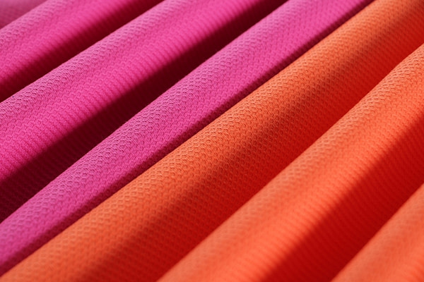 Fuxia stretch cotton piqué fabric | new tess