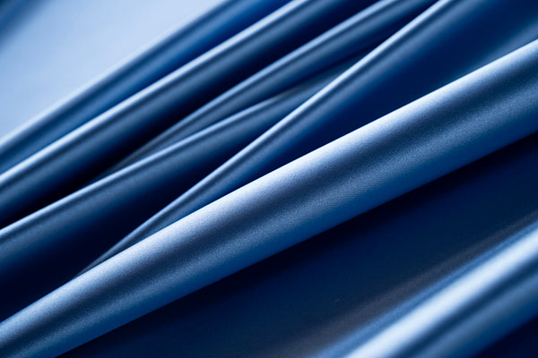 Tessuto Raso Stretch Temporale per Abbigliamento