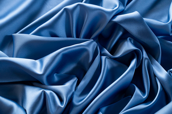 Tessuto Raso Stretch Temporale per Abbigliamento