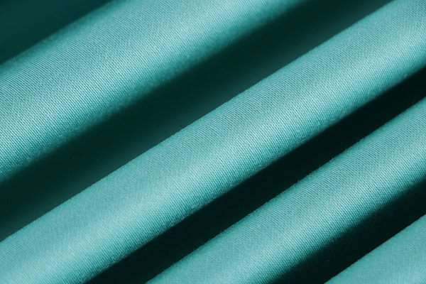 Bumblebee green stretch cotton satin fabric | new tess