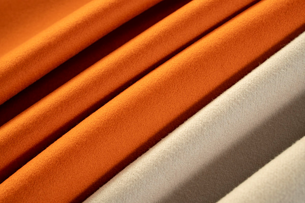 Tessuto Cappotto Double Bicolore TC000875 per Abbigliamento