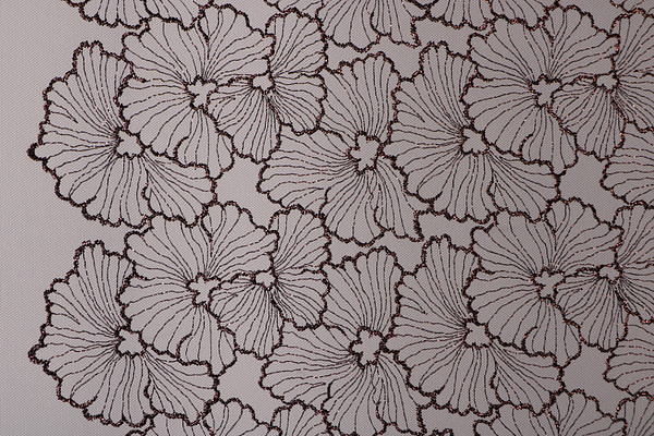 Laces-Embroidery Apparel Fabric TC001302