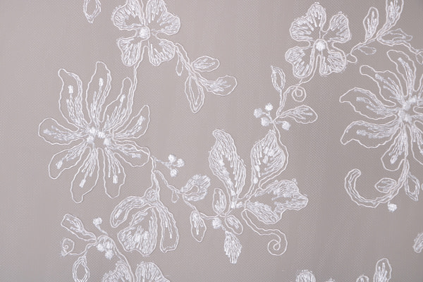 Laces-Embroidery Apparel Fabric TC001304