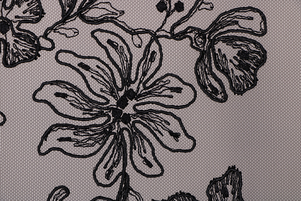 Laces-Embroidery Apparel Fabric TC001305