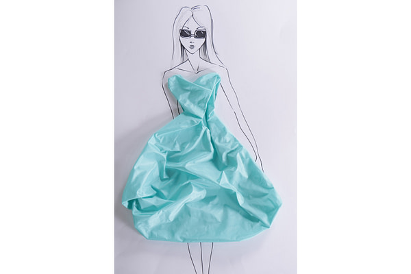 Tessuto Taffetas Tiffany per Abbigliamento