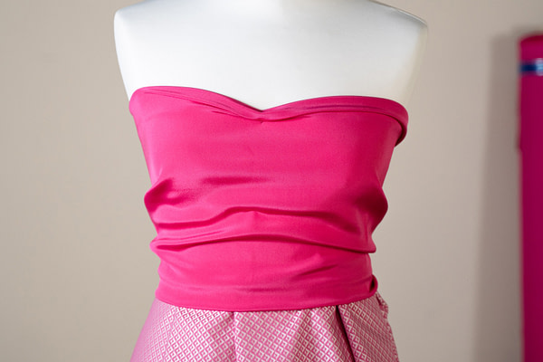 Petunia fuchsia cady fabric | new tess